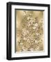 Chinoiserie in Gold III-Reneé Campbell-Framed Art Print