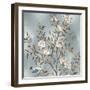 Chinoiserie in Silver I-Reneé Campbell-Framed Art Print
