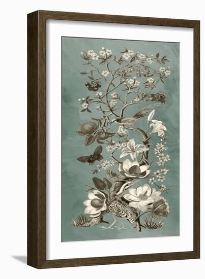 Chinoiserie Patina II-Naomi McCavitt-Framed Art Print