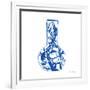 Chinoiserie VIII-Farida Zaman-Framed Art Print