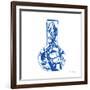 Chinoiserie VIII-Farida Zaman-Framed Art Print