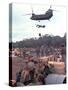 Chinook Helicopter-Associated Press-Stretched Canvas