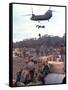 Chinook Helicopter-Associated Press-Framed Stretched Canvas