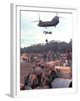 Chinook Helicopter-Associated Press-Framed Premium Photographic Print