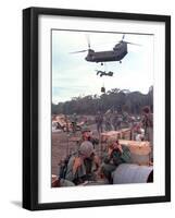 Chinook Helicopter-Associated Press-Framed Photographic Print