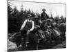 Chinook, WA - Logging Crew-Lantern Press-Mounted Art Print