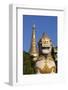 Chinthe Statue at Entrance to the Shwedagon Pagoda-Stuart Black-Framed Photographic Print