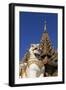 Chinthe Statue at Southern Entrance to the Shwedagon Pagoda-Stuart Black-Framed Photographic Print