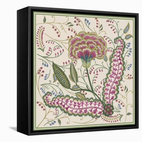 Chintz Composition I-Melissa Wang-Framed Stretched Canvas