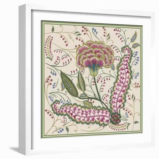 Chintz Composition I-Melissa Wang-Framed Art Print