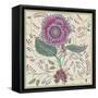 Chintz Composition II-Melissa Wang-Framed Stretched Canvas