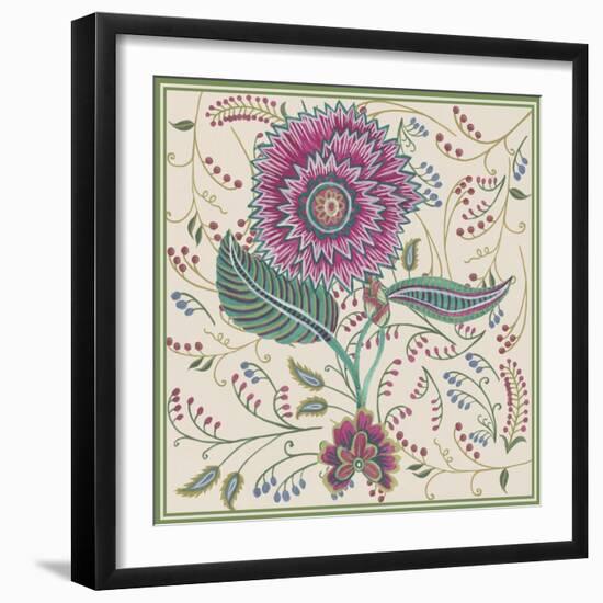 Chintz Composition II-Melissa Wang-Framed Art Print