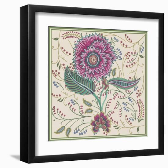 Chintz Composition II-Melissa Wang-Framed Art Print