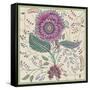 Chintz Composition II-Melissa Wang-Framed Stretched Canvas