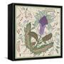 Chintz Composition III-Melissa Wang-Framed Stretched Canvas