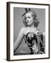 Chintz Used for an Evening Dress, a New Use for This Material-Alfred Eisenstaedt-Framed Photographic Print