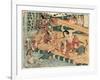 Chinzei Hachiro Tametomo-Kubo Shunman-Framed Giclee Print