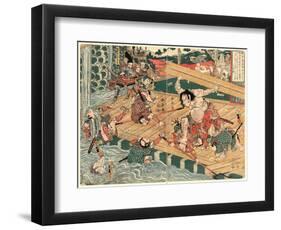 Chinzei Hachiro Tametomo-Kubo Shunman-Framed Premium Giclee Print