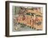 Chinzei Hachiro Tametomo-Kubo Shunman-Framed Giclee Print