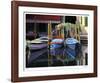 Chioggia Boats-Tom Swimm-Framed Giclee Print