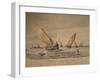 Chioggia Fishing Boats, 1882, Italy-Antonio Naccari-Framed Giclee Print