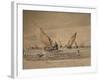 Chioggia Fishing Boats, 1882, Italy-Antonio Naccari-Framed Giclee Print