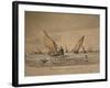 Chioggia Fishing Boats, 1882, Italy-Antonio Naccari-Framed Giclee Print