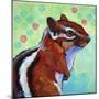 Chipmunk-Corina St. Martin-Mounted Giclee Print