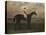 Chippendale, A Racehorse with jockey up on Newmarket Racecourse, 1874-Harry Hall-Stretched Canvas