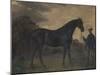 Chippendale and a Groom in Landscape by Jean Edouard Lacretelle-Jean Edouard Lacretelle-Mounted Giclee Print