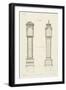 Chippendale Clock Cases II-Thomas Chippendale-Framed Art Print