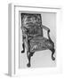 'Chippendale Mahogany Arm-Chair with Needlework Upholstery', mid 18th century, (1928)-Thomas Chippendale-Framed Giclee Print