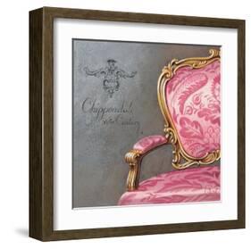 Chippendale XVII-L Rigo-Framed Art Print