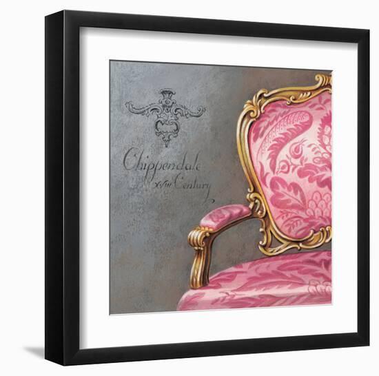 Chippendale XVII-L Rigo-Framed Art Print