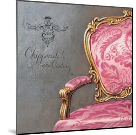 Chippendale XVII-L Rigo-Mounted Art Print