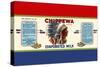 Chippewa Brand Evaporated Milk-null-Stretched Canvas