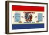 Chippewa Brand Evaporated Milk-null-Framed Art Print