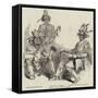 Chippewa Indian Chiefs at Montreal-null-Framed Stretched Canvas