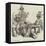 Chippewa Indian Chiefs at Montreal-null-Framed Stretched Canvas