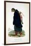 Chippeway Squaw and Child, Published by F.O.W. Greenough, 1838-John T. Bowen-Framed Giclee Print