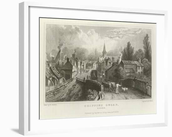 Chipping Ongar, Essex-William Henry Bartlett-Framed Giclee Print