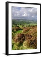 Chipping Vale from Longridge Fell, Lancashire-Peter Thompson-Framed Photographic Print