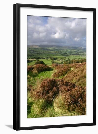 Chipping Vale from Longridge Fell, Lancashire-Peter Thompson-Framed Photographic Print