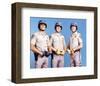 Chips Cast Posed Together in Police Uniform with Hands on Their Belt-Movie Star News-Framed Photo