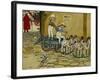 Chips Off The Old Block; The York Stage Coach-Cecil Aldin-Framed Giclee Print