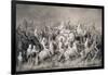 Chir Singh, Maharajah of the Sikhs and King of the Punjab with His Retinue Hunting Near Lahore-A. Soltykoff-Framed Giclee Print