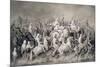 Chir Singh, Maharajah of the Sikhs and King of the Punjab with His Retinue Hunting Near Lahore-A. Soltykoff-Mounted Giclee Print