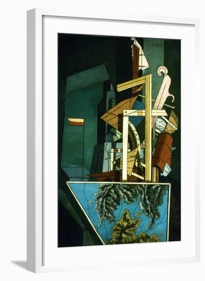 Chirico: Melancolie.-Giorgio De Chirico-Framed Giclee Print