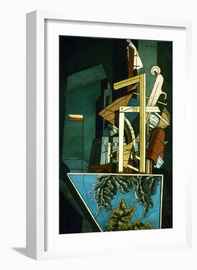 Chirico: Melancolie.-Giorgio De Chirico-Framed Giclee Print