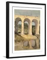 Chirk Aqueduct, 1806-7-John Sell Cotman-Framed Giclee Print